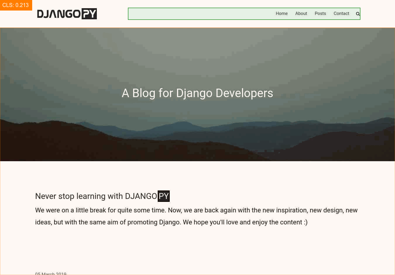 Layout Shift Visualizer