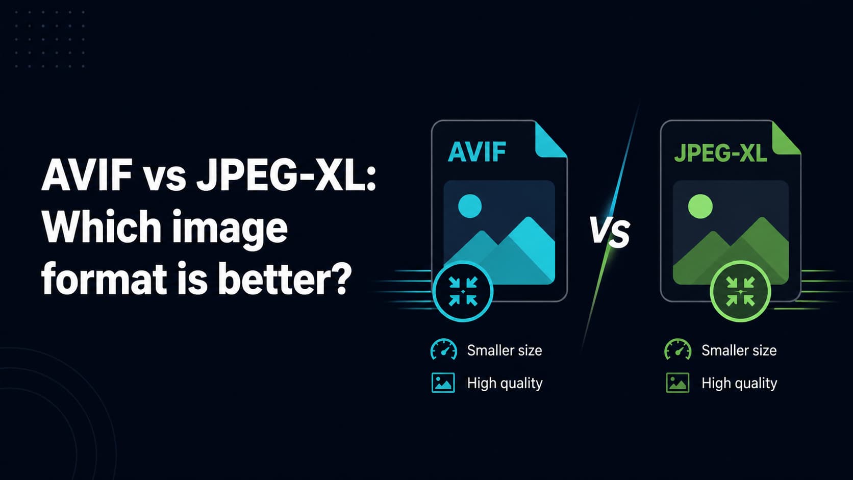 AVIF vs JPEG-XL