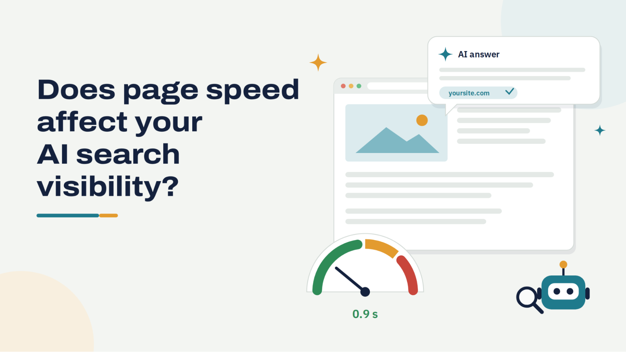 Does Pages Speed Affect AI Search Visibility