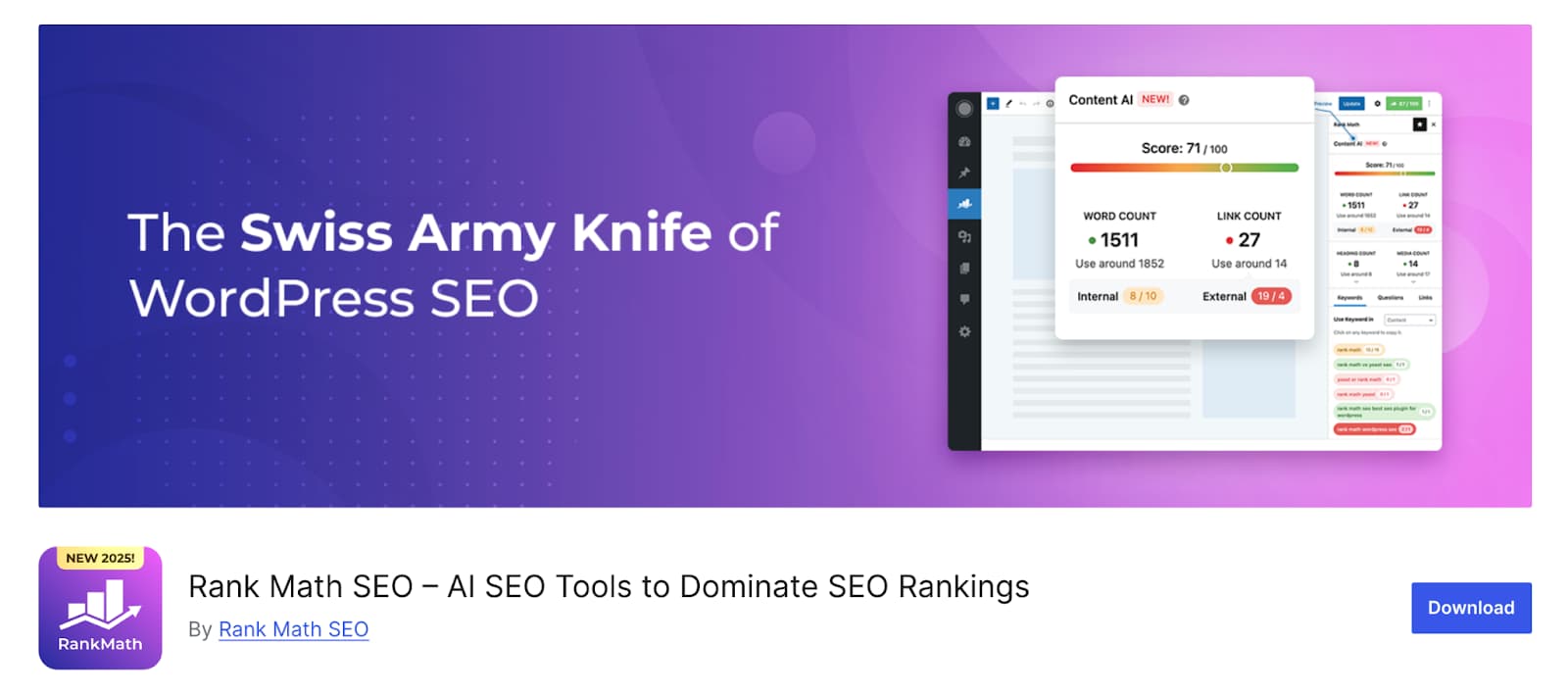 Rank Math SEO Screenshot