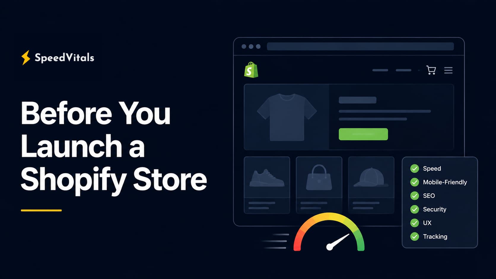 Before launching Shopify Store Banner