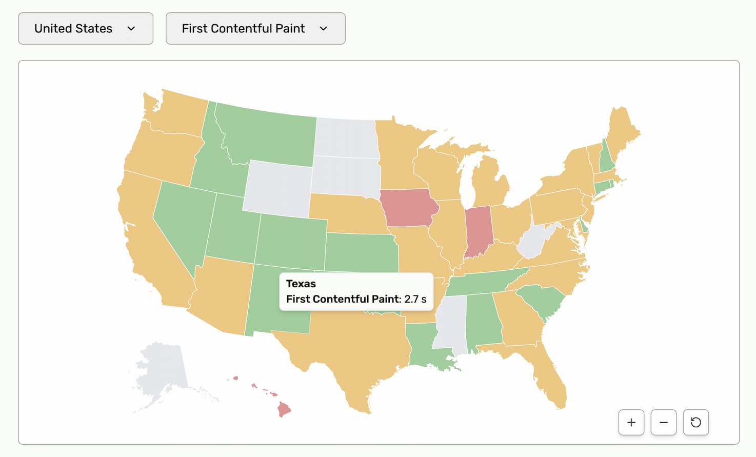State-level performance data