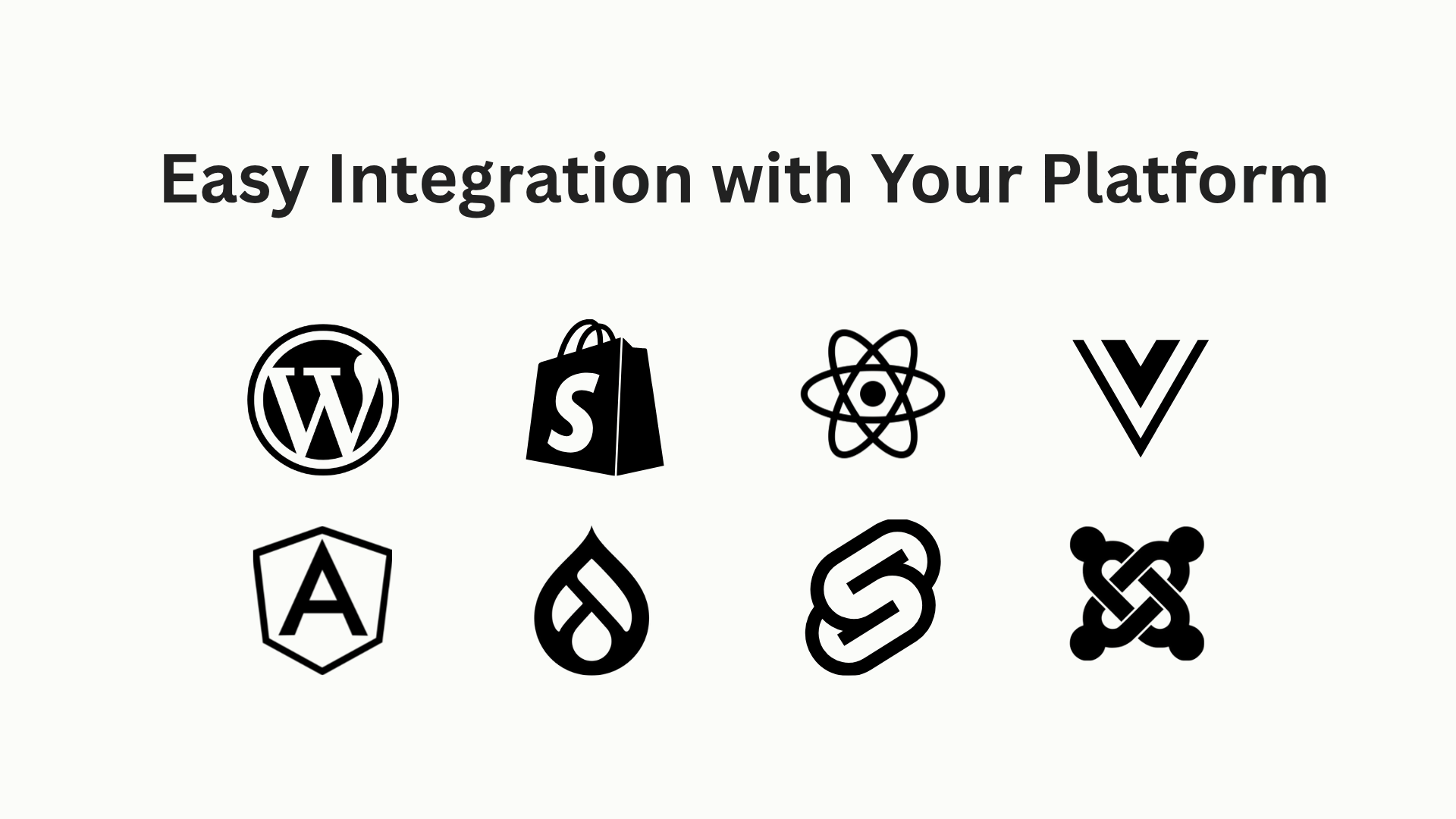 List of Platforms Supported by SpeedVitals RUM with 1-click integration